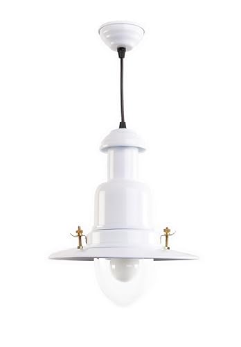 Standard Fisherman S Pendant Ceiling Light In White Amazon Co Uk