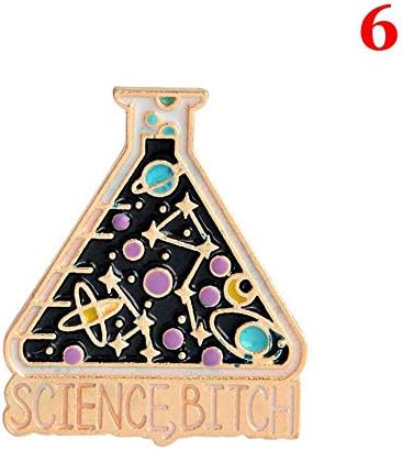 Enamel Badge Brooches-Multi Style Origami Game Heart Coffin Science Chemical Knife Brooch and Pin Cartoon Lapel Pin Button Badges