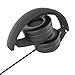 Headphones, JNTworld Headphones with Microphone for Travel, Work, Sport, DJ, Collapsible Classic Headset with Handmade Drivers for iPhone and Android Devices, Black