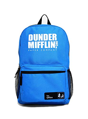 The Office Dunder Mifflin Blue Backpack