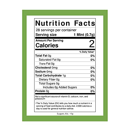 Velamints Fresh Spearmint Sugar Free Mints Tin Fresh Breath Mint AspartameFree Sweetened with