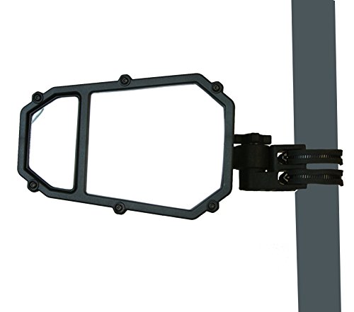 ATV Tek UTVMIR-ES2 Elite UTV One Deluxe Stable Side Mirror with Dual Breakaway and Blindspot Mirror
