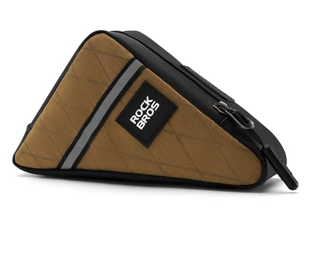 London Craftwork Frame Triangle Bike Tool Bag for Brompton (Brown)
