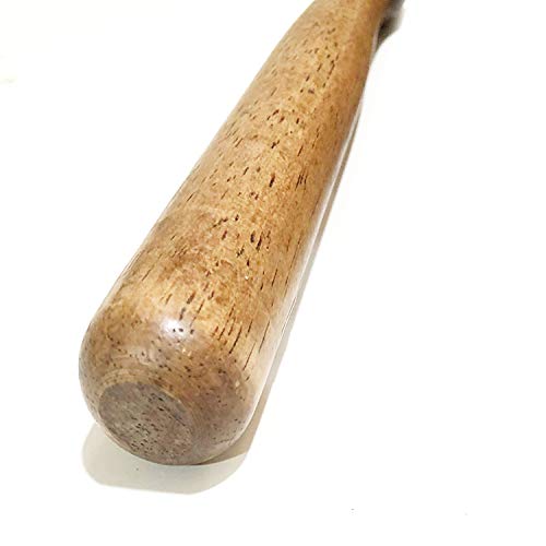 20,3 cm großer Stößel aus Holz für Cocktail, Mojito-Getränke, langlebig, flacher Kopf und runder Kopf, Stößel, Holz… – Bild 5