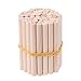 ULKEME 50pcs 4/4-3/4 Violin Sound Post Spruce Wood Part Accessories