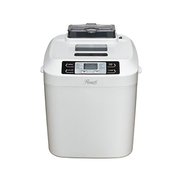 Rosewill Bread Maker Machine with Automatic Fruit and Nut Dispenser