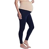 Motherhood Maternity Womens Essential Stretch Full Length Secret Fit Over The Belly Pregnancy Legging