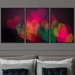 signwin 3 Piece Framed Canvas Wall Art Abstract...