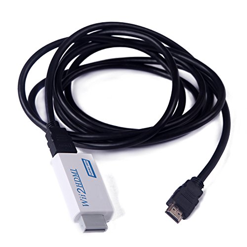 HDE HDMI Adapter and Cable for Nintendo Wii Console Wii to HDMI 1080p