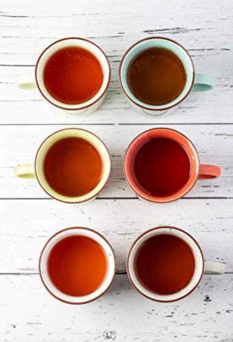 image for Comfify Ceramic Speckled Campfire Mug - Set of 6 Multicolored Coffee C