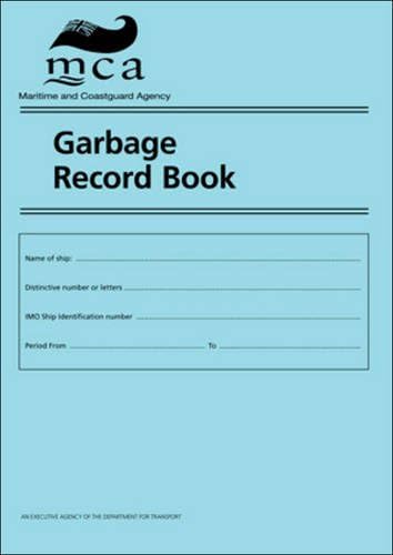 Garbage record book Paperback – 11 Oct 2012