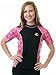 Aqua Design Women's Big Wave Rash Guard UPF 50+ Comfort Fit Swim Rashie Shirt