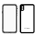 iPhone Xs Max Waterproof Case, OTBBA Protective IP68 Certified Full Sealed Underwater Cover Rugged Dustproof Snowproof Shockproof Waterproof Phone Case for iPhone Xs Max (Clear)