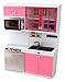 'Modern Kitchen 16' Battery Operated Toy Kitchen Playset, Perfect for Use with 11-12