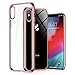 TORRAS iPhone Xs Case/iPhone X Case, Ultra Thin Slim Fit Soft Silicone TPU Cover Case Compatible with iPhone X/iPhone Xs 5.8 inch, Rose Gold