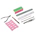 Nail Polish Remover Anself Nail Polish Gel Remover Tools Kit Nail Brush Sanding Files Clips Pusher Tweezers Nail Buffer