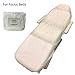 PDTXCLS 10 Ct. White Non-Woven Disposable Elastic Fitted Bed Sheets Cover Massage Table Facial Chair for Spa, Beauty Salon, Medical Clinics, Size: 87