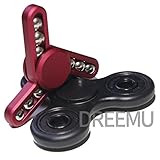 Dreemu EDC Fidget Spinner, Double Aluminum alloy Bearing Toys And Zinc alloy Triangle Hand Spinner Fidget Toy, 2 Pack Color shipped Randomly