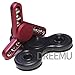 Dreemu EDC Fidget Spinner, Double Aluminum alloy Bearing Toys And Zinc alloy Triangle Hand Spinner Fidget Toy, 2 Pack Color shipped Randomly