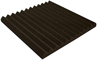 12 Pack- Acoustic Panels Studio Foam Wedges 1" X 12" X 12" Noise Reduction acoustic wedges Great for Recording Studio Sound Blocking