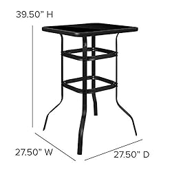 Flash Furniture Brazos Bar Table Set - 3 Piece