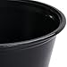 Disposable 4oz Plastic Condiment Cups, Souffle Portion, Jello Shot Cups, Salad Dressing, Sauce (200, Black)