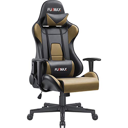 Furmax Office Chair Leather Desk Gaming Chair, High Back Ergonomic