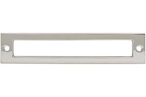 Top Knobs - TK925PN - Hollin Backplate - Polished Nickel - Lynwood Collection