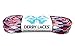 Derby Laces Red White Blue Laces - Flat, 10mm Wide, for Boots, Skates, Roller Derby, Hockey and Ice Skates (108 Inch / 274 cm)