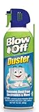 Blow Off 9962 Blue/Green Air Duster Can with Nozzle, 10 oz, Blue/Green-9962