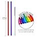 Nesspool 10.5 Inch Extra Long Reusable Silicone Straws Drinking for 30oz 20oz Tumbler and Mason Jars - 8 Pack Flexible Straws with 4 Cleaning Brushes and 1 Carrying Case - Eco Friendly - BPA Free