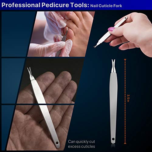Ingrown Toenail Tool Kit 6PCS, Ingrown Toenail File and Lifter Double