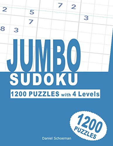 Free Download Jumbo Sudoku 1200 Puzzles With 4 Levels By Daniel 