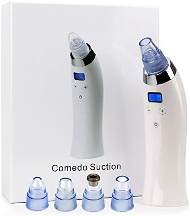 eBought Blackhead Suction Remover, Blackhead Extractor Facial Pore Cleaner Electric Extractor Face Nose Cleaner Removal Tool