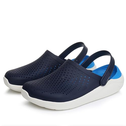GGEROU Men's and Women's LiteRide ClogԺåCasual Shoe Mules, Classic Casual Sports Clogs/Sandals with Adjtable Back Strap - Extraordinary Comfort Technology - Comfortable & LightWeight