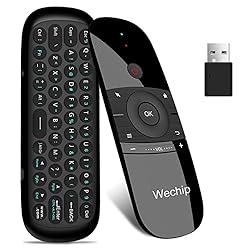 Air Remote,WeChip 2.4G Wireless Keyboard W1 Remote