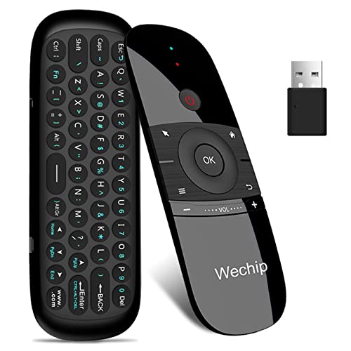 Air Remote,WeChip 2.4G Wireless Keyboard W1 Remote