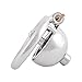 TERNENCE Stainless Steel Male Chastity Device Male Virginity Lock Cock Cage with Tube C340 (1.57 inch / 40mm)