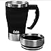 Evelots Self Stirring Coffee Mug-Travel-Electric-Tea-10 Ounces-Stainless Steel
