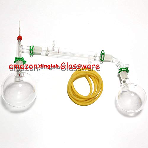 Dinglab,1000ml Chemistry Lab Glassware Kit,glass Distilling,distillation Apparatus,24/40