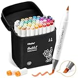 Ohuhu Markers, 48-color Art Marker Set for