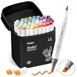Ohuhu Markers, 48-color Art Marker Set for