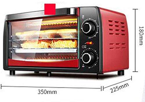 Convection Boodaster Oven Large Capacity 12L Multifunctionele Huishoudapparaat Bakbox 1050W Nauwkeurige 60 minuten… - Afbeelding 3