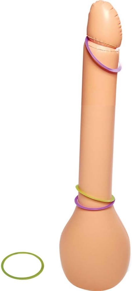 Inflatable Pecker Ring Toss Game
