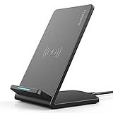 iPhone X QI Wireless Charger, FLOVEME Fast Wireless Charging Station Pad for Samsung S8/S8 PLUS/Note 8/Note 5/S7/S7 Edge/S6 Edge+, Standard Charge for iPhone X/iPhone 8/iPhone 8 PLUS
