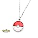 Pokemon Stainless Steel Pendant with Chain (Pokeball)