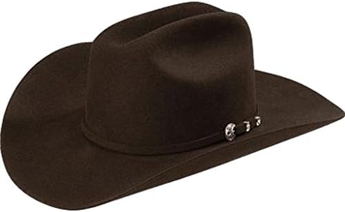 Twister Men's Dallas 2X Wool Cowboy Hat Black 7 5/8 at Amazon