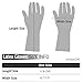 HOMSSEM Kids Waterproof Household Natural Rubber Latex Cleaning Wash Gloves (Pink+Ivory 2Pack)