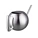 IMEEA Watering Can for Indoor House Plants Long Spout Brushed Stainless Steel Watering Pot, 45oz/1.3L
