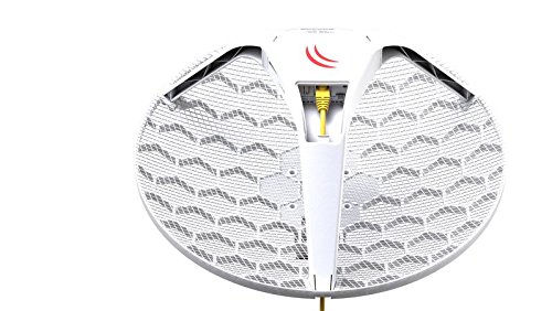 Mikrotik-LHG-5-54Mbits-Energia-Sobre-Ethernet-PoE-Blanco-Punto-de-Acceso-54-Mbits-IEEE-80211aIEEE-80211n-10100-Mbits-54-Mbits-515-5875-16-MB